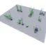 ExoFit Cardio Zone outdoor fitness equipment package with multi-user cardio training stations for parks, schools, and community recreation areas